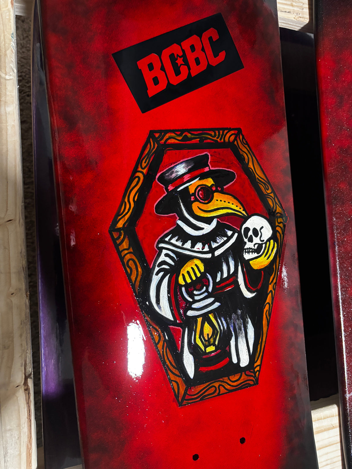 From Tattoo Flash to Skate Deck: The First Hand-Painted BCBC Board