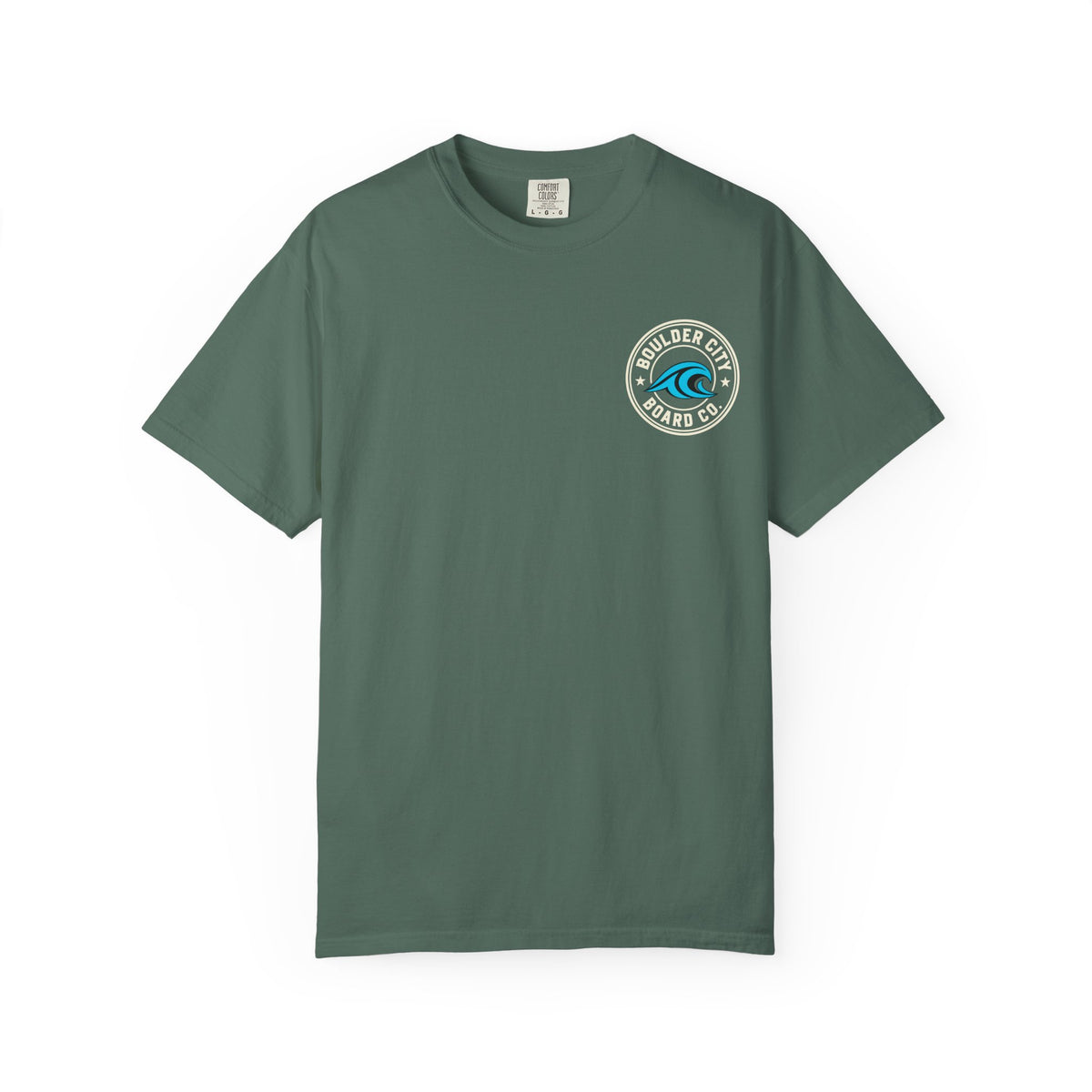 Wave Graphic T-Shirt — Minimal Surf Logo Tee