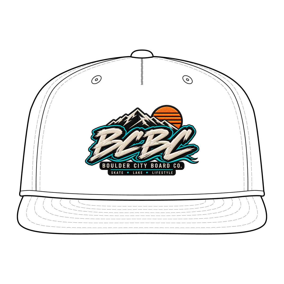 BCBC MOUNTAIN 5-Panel Snapback Cap
