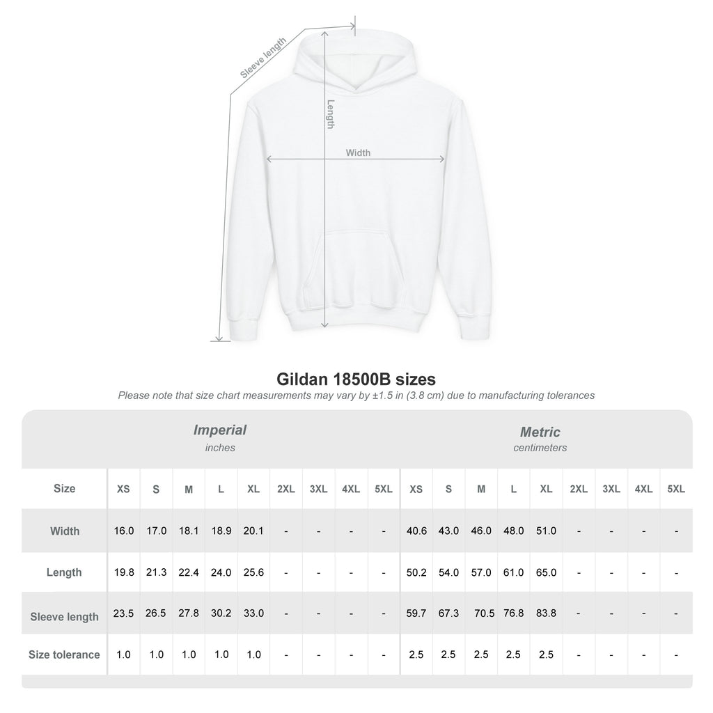 Ride the Rhythm youth Hoodie
