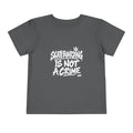 Skateboarding is not a crime toddler tee