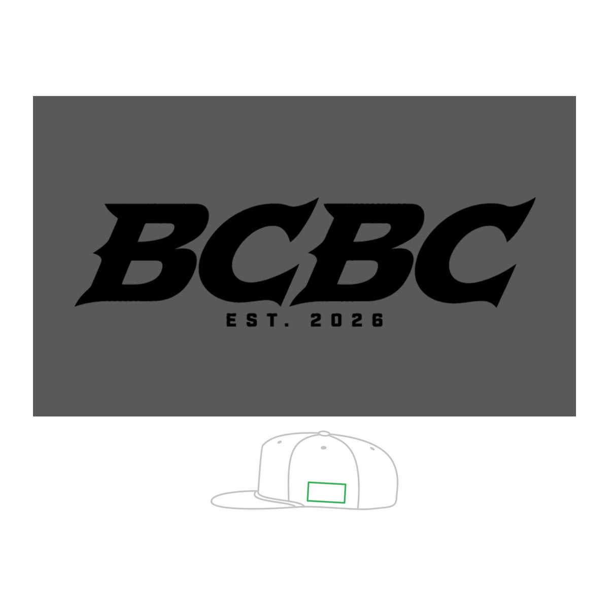 BCBC MOUNTAIN 5-Panel Snapback Cap