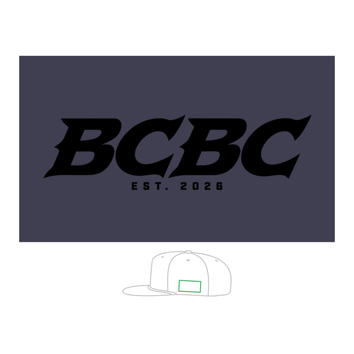 BCBC MOUNTAIN 5-Panel Snapback Cap