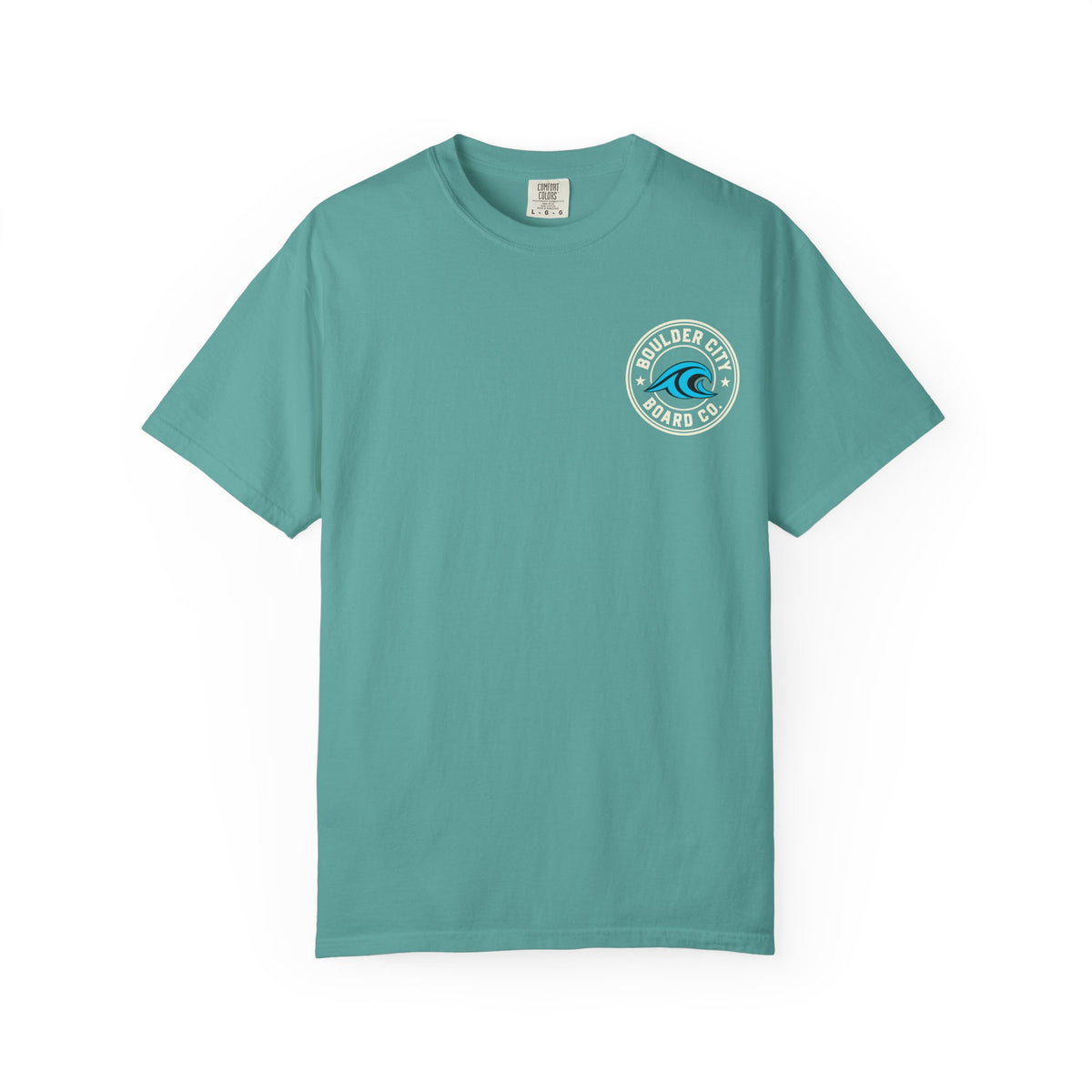 Wave Graphic T-Shirt — Minimal Surf Logo Tee