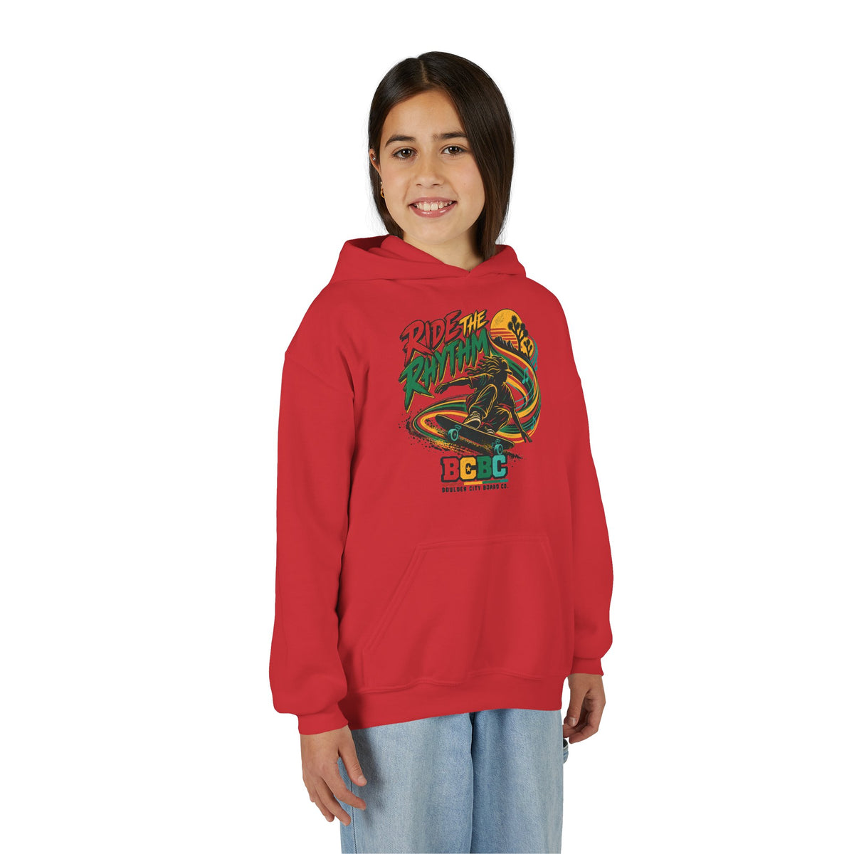 Ride the Rhythm youth Hoodie