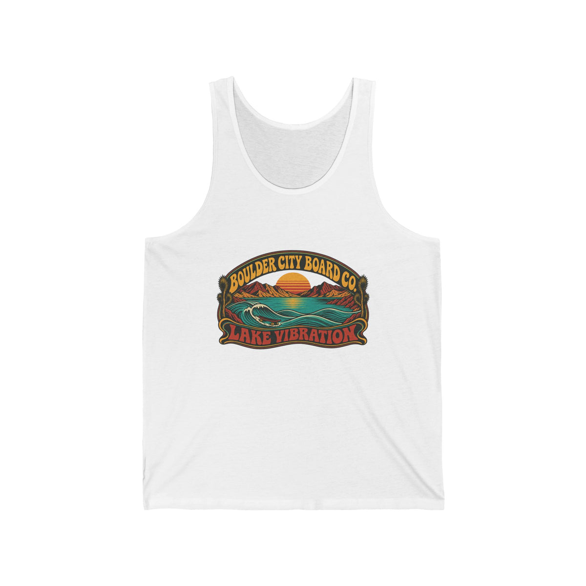 Lake Vibrations unisex tank