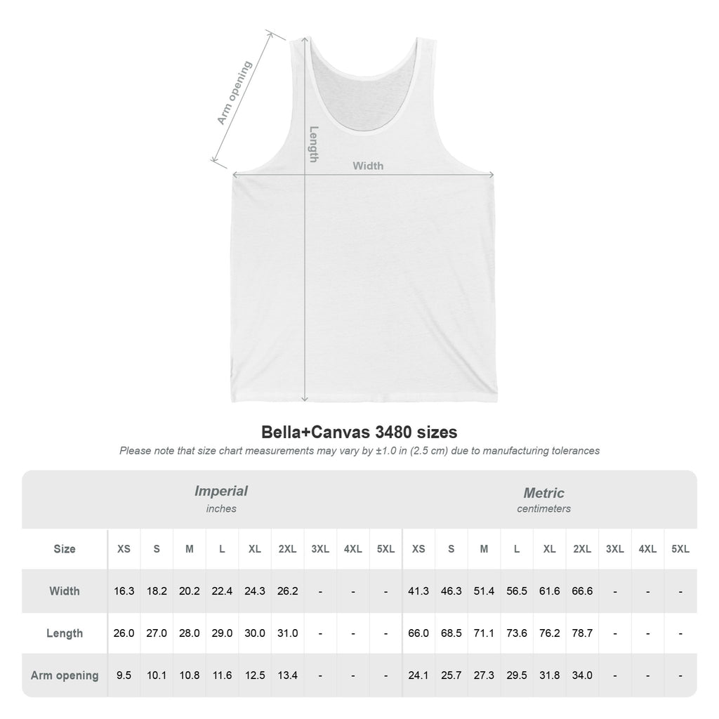 Lake Vibrations unisex tank