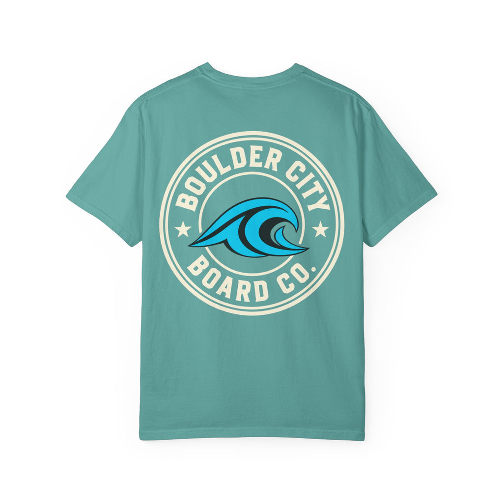 Wave Graphic T-Shirt — Minimal Surf Logo Tee