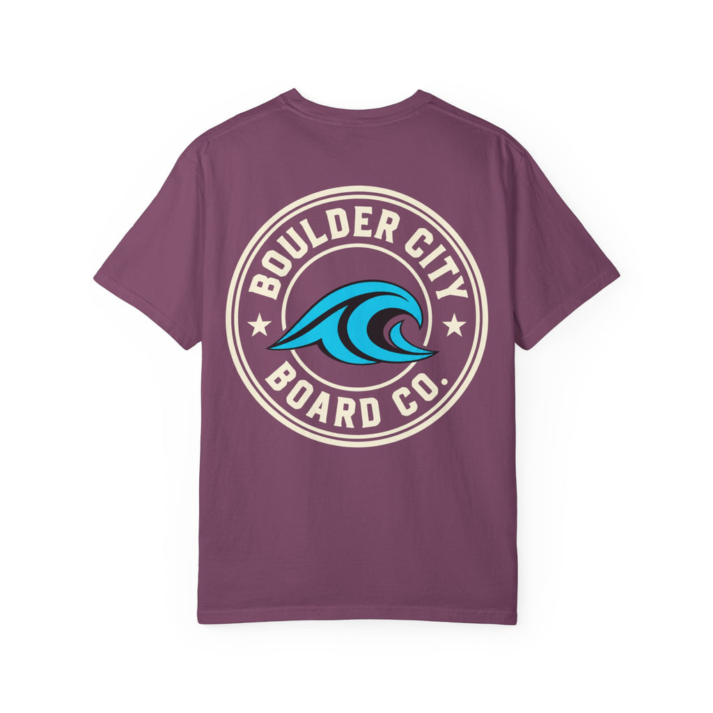 Wave Graphic T-Shirt — Minimal Surf Logo Tee