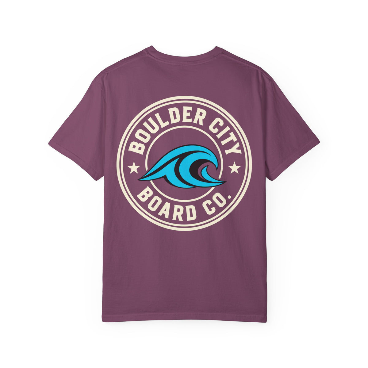 Wave Graphic T-Shirt — Minimal Surf Logo Tee