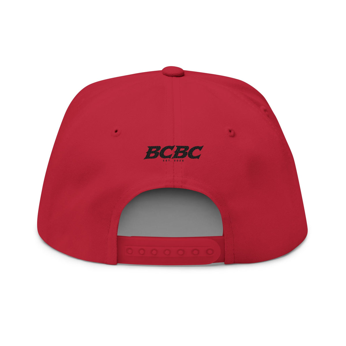 Boulder City Board Co. Flat Bill Cap — Embroidered Skate Logo Snapback