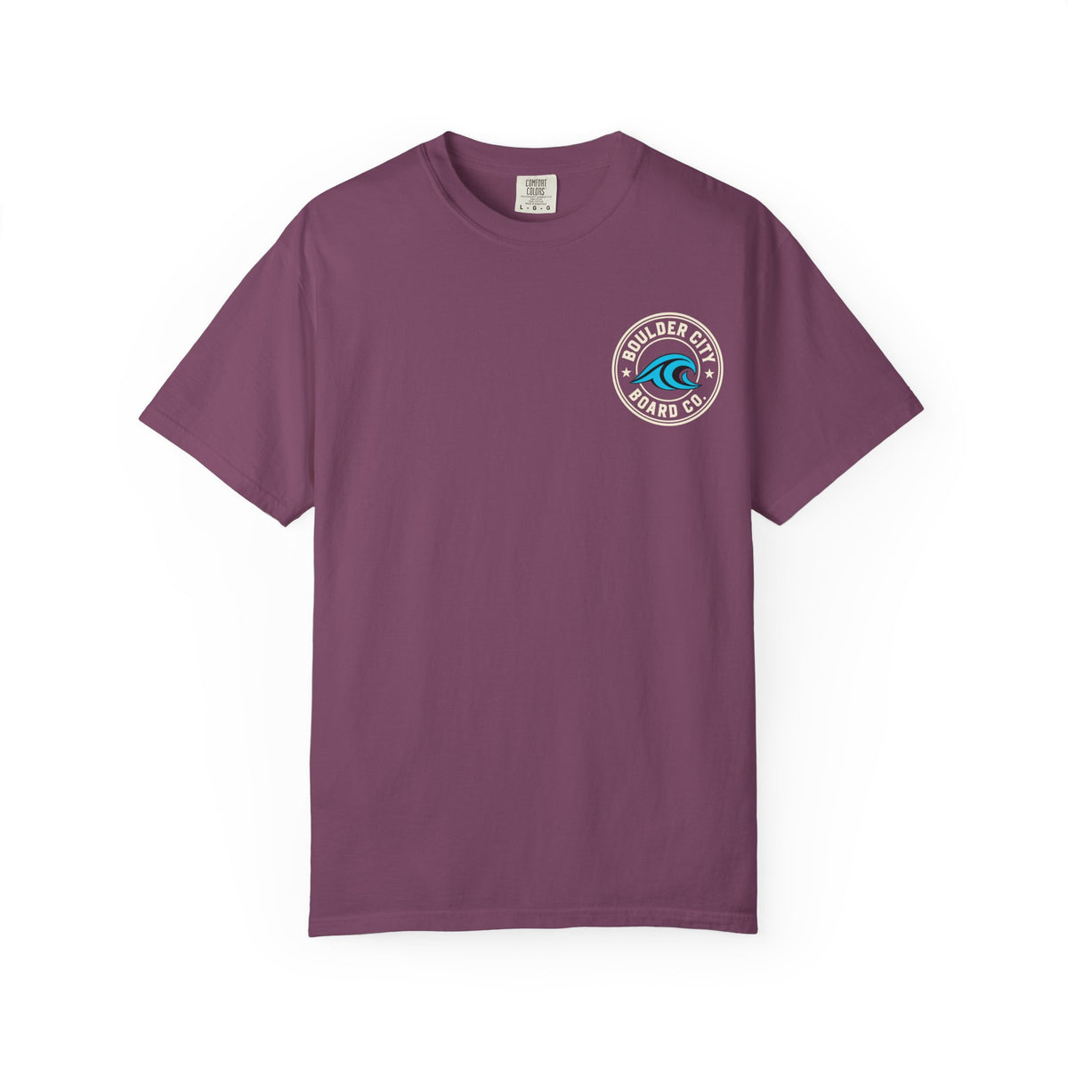 Wave Graphic T-Shirt — Minimal Surf Logo Tee