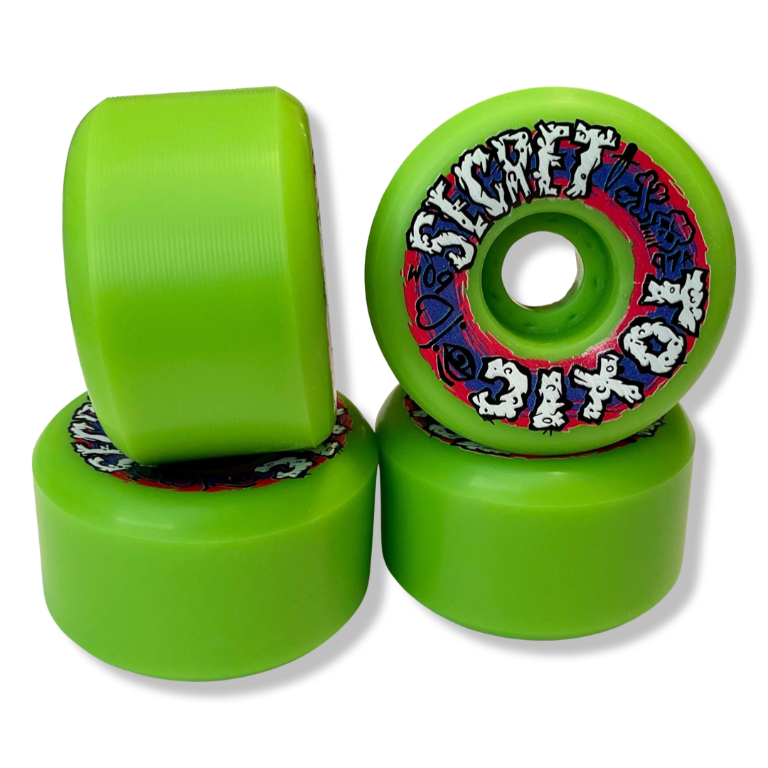 Toxic Secret MED-HARD Wheels 60mm/97A